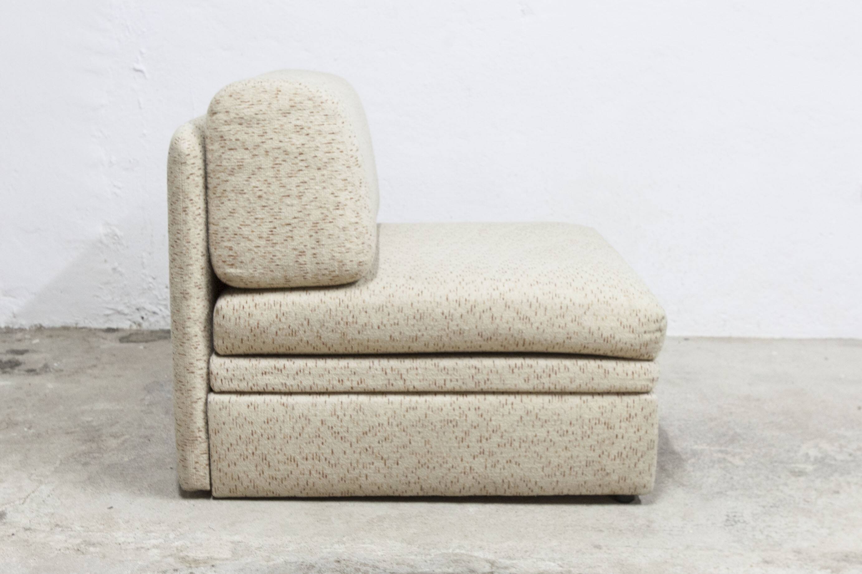 Chauffeuse fauteuil convertible 1980