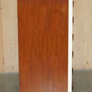 Commode Ralph Lauren Modern Hollywood cuir et bois