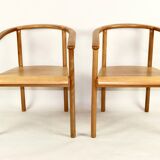 Chaises à manger vintage de design polonais, ensemble de 4