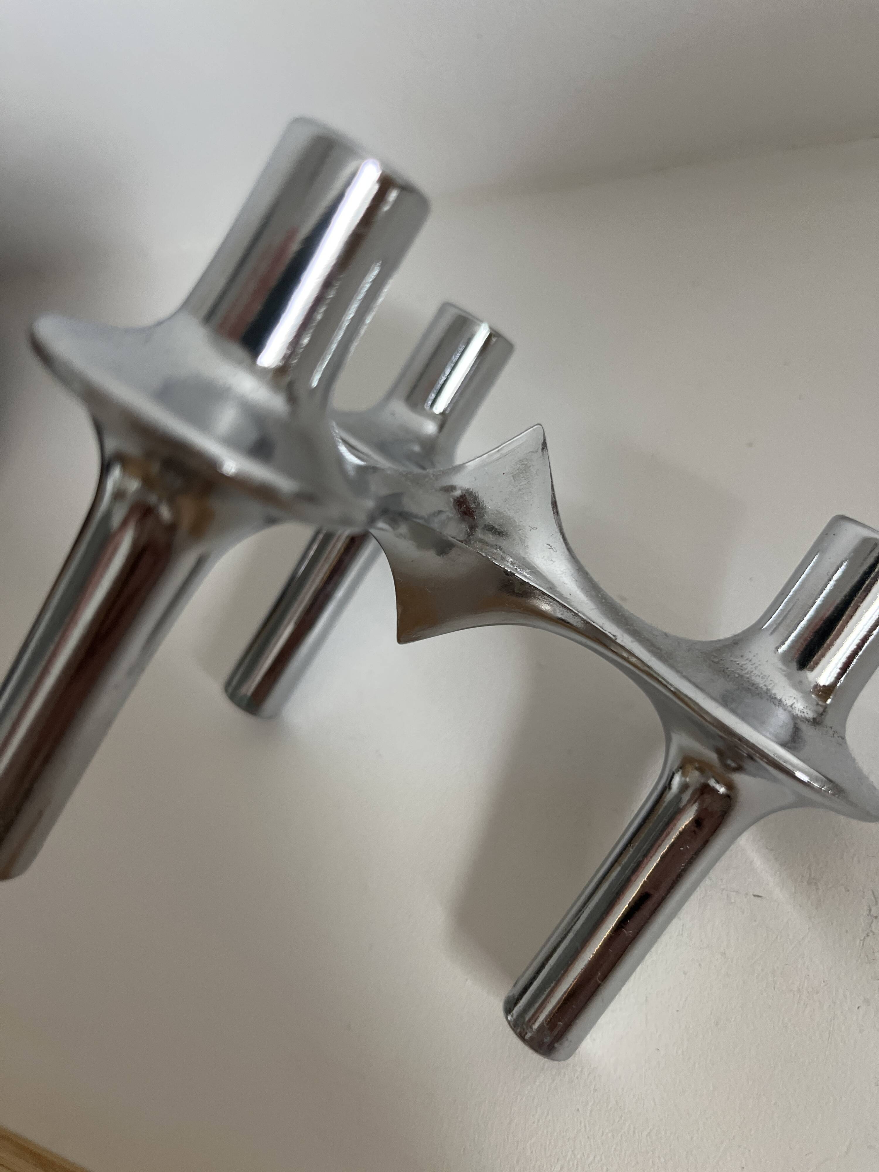 Vintage Nagel tripod candlestick