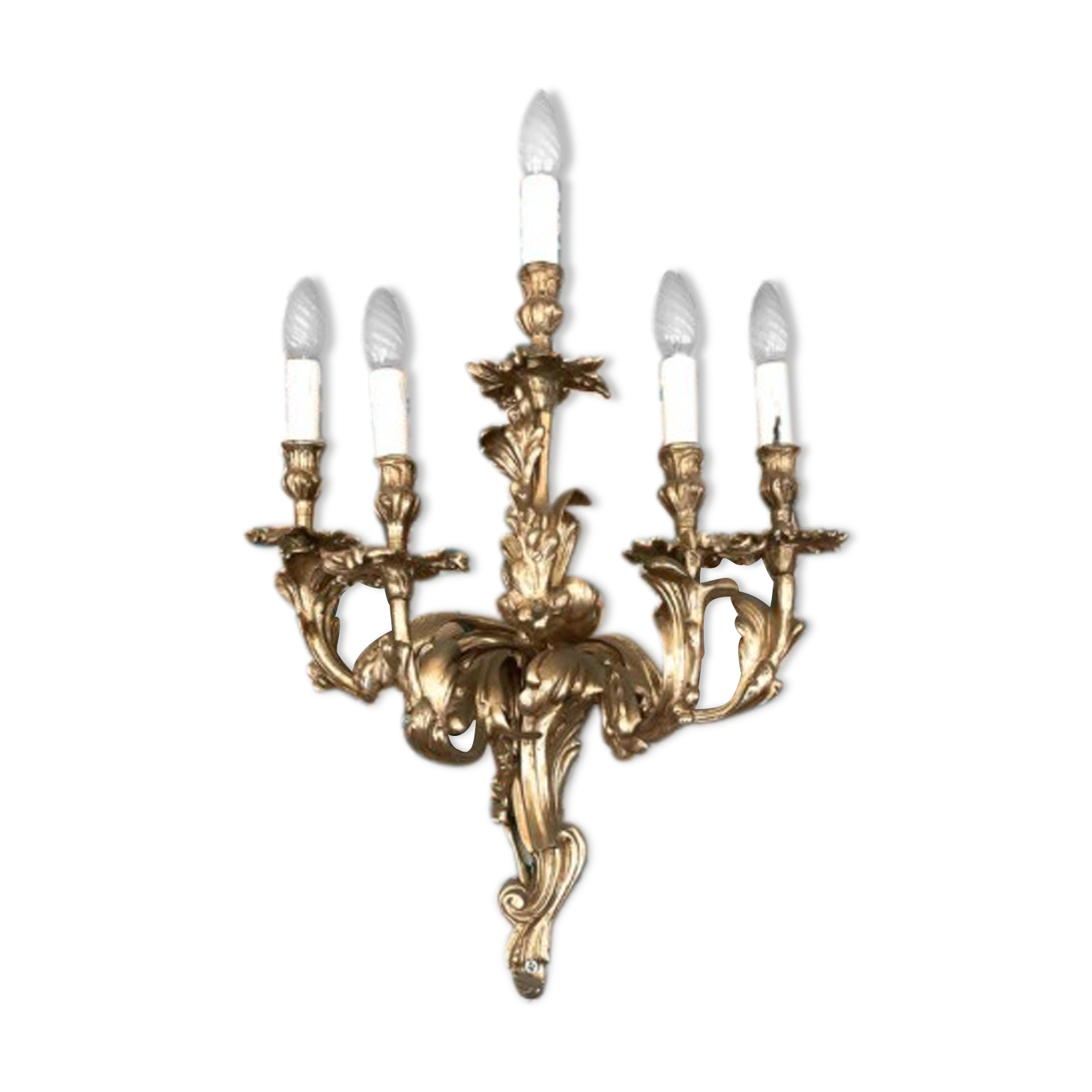 Bronze sconce