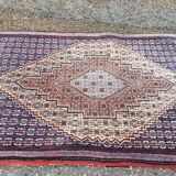 Fully handmade wool prayer rug