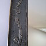 Vintage brutalist mirror