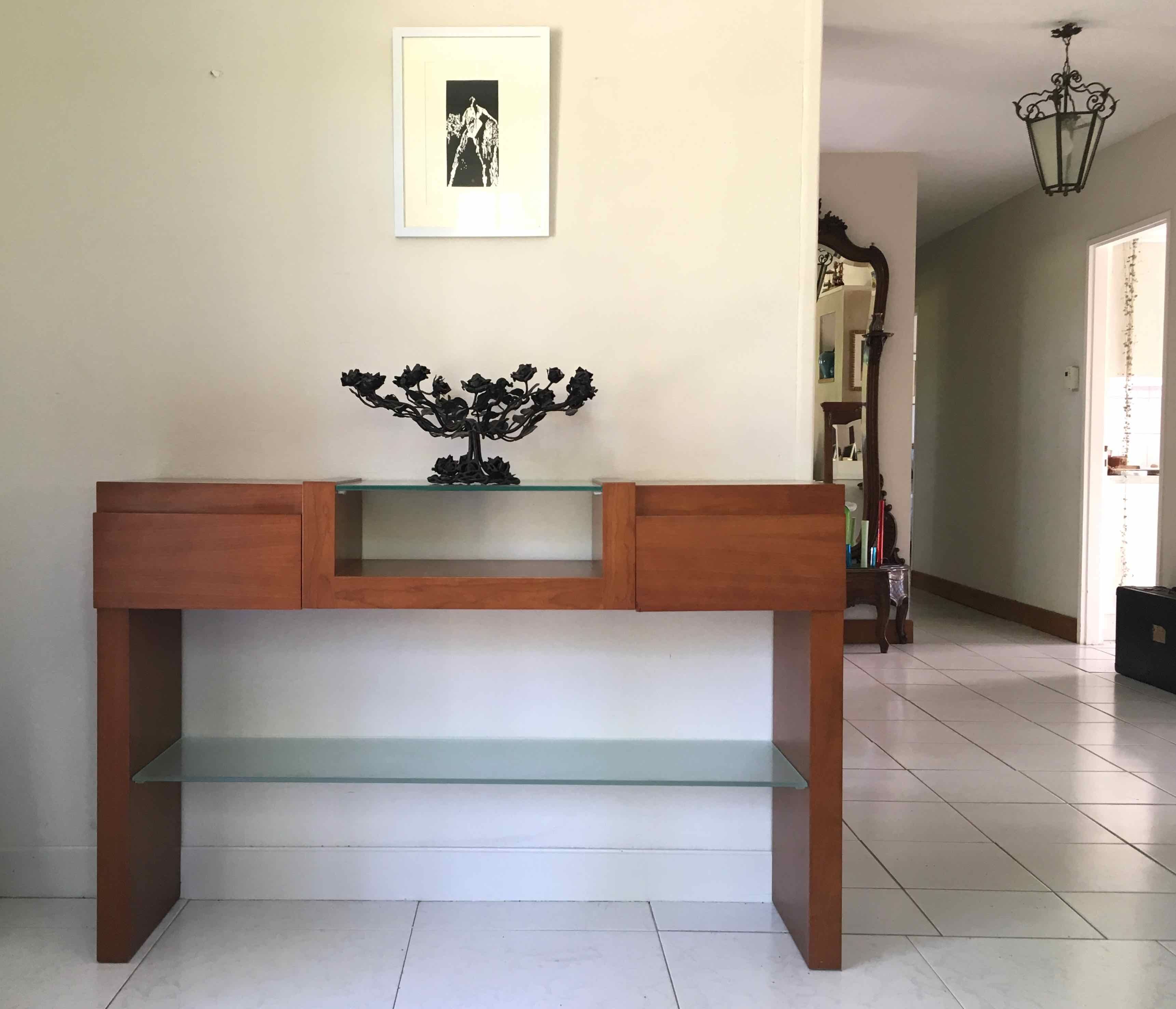 Console design teck Italie 1980