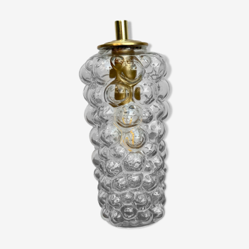 Baladeuse tulipe vintage en verre