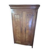Cherry wood wardrobe in Louis XV style