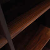 Mahogany bookcase, Danish design, 70's, production: Denmark
