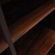 Mahogany bookcase, Danish design, 70's, production: Denmark