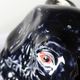 Vintage rum carafe Newfoundland Screech, Newfoundland dog in majolica.