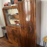 Art Deco silver display cabinet