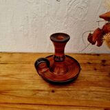 Saint Clement ceramic hand candle holder