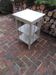 Grey wooden stool