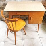 Baumann Vintage Desk and Chair 1960
