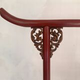 Chinese lacquered clothing holder