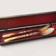 Silver-plated salad servers