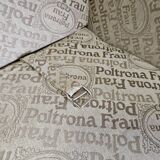 Canapé d'angle modulable Socrates en cuir bordeaux par Poltrona Frau, 1970