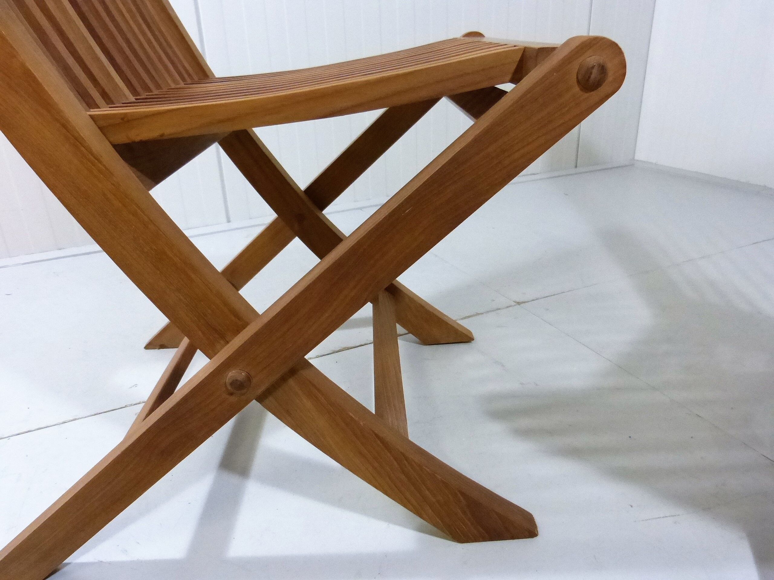 Danish teak garden chairs 1980-90’s