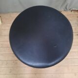 Bar stool in skai and stainless steel