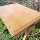 Scandinavian desk with compass feet