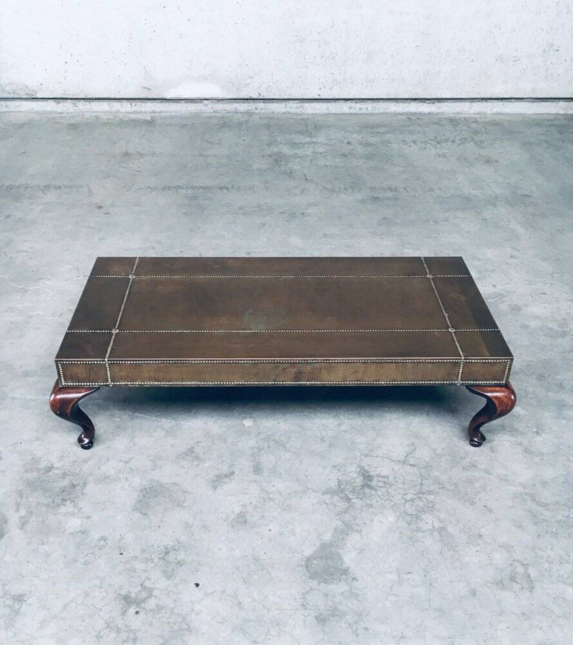 Brass Coffee Table, France, 1960s
