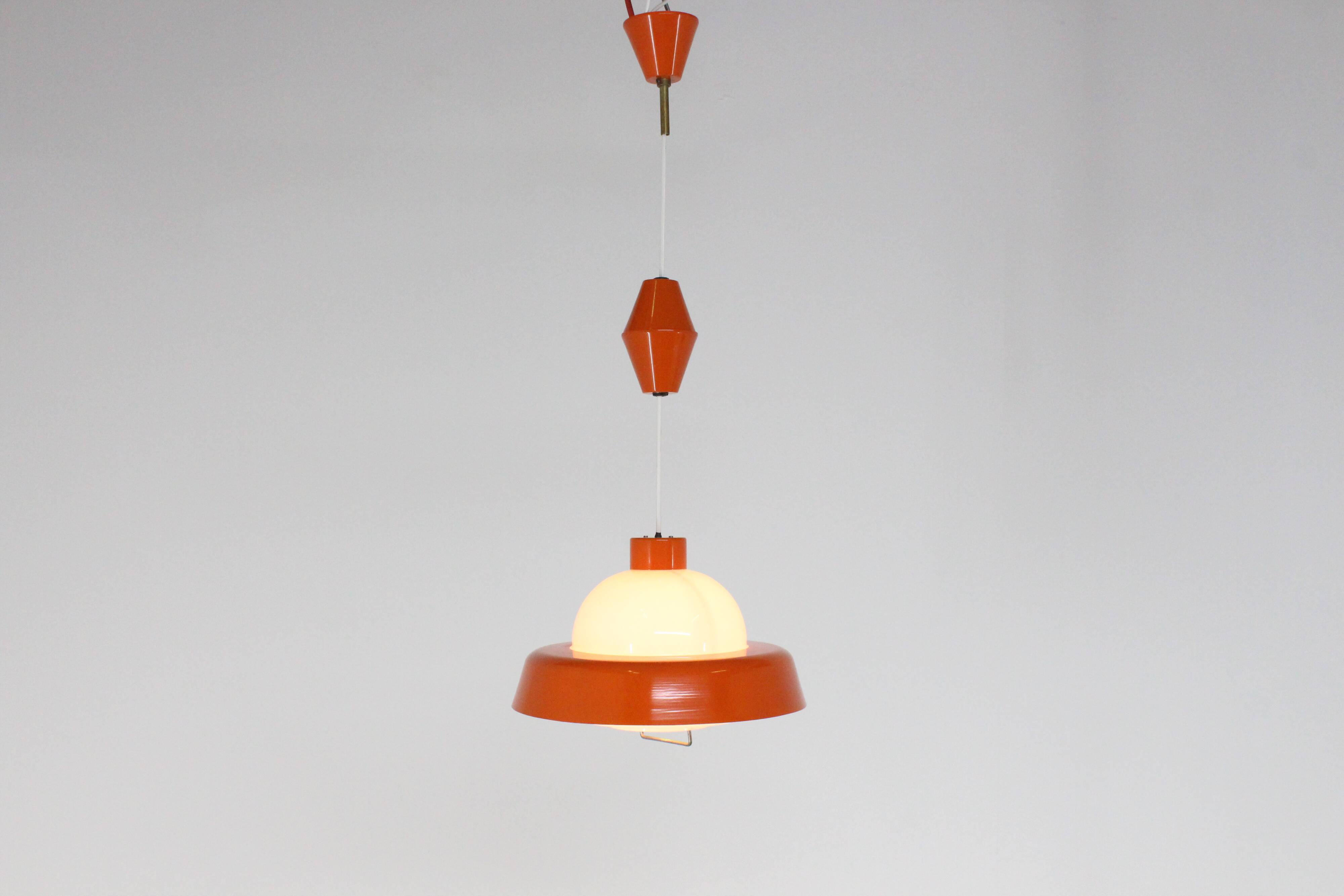 Vintage adjustable chandelier, 1970