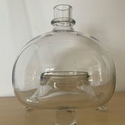 Vase vintage en verre soufflé