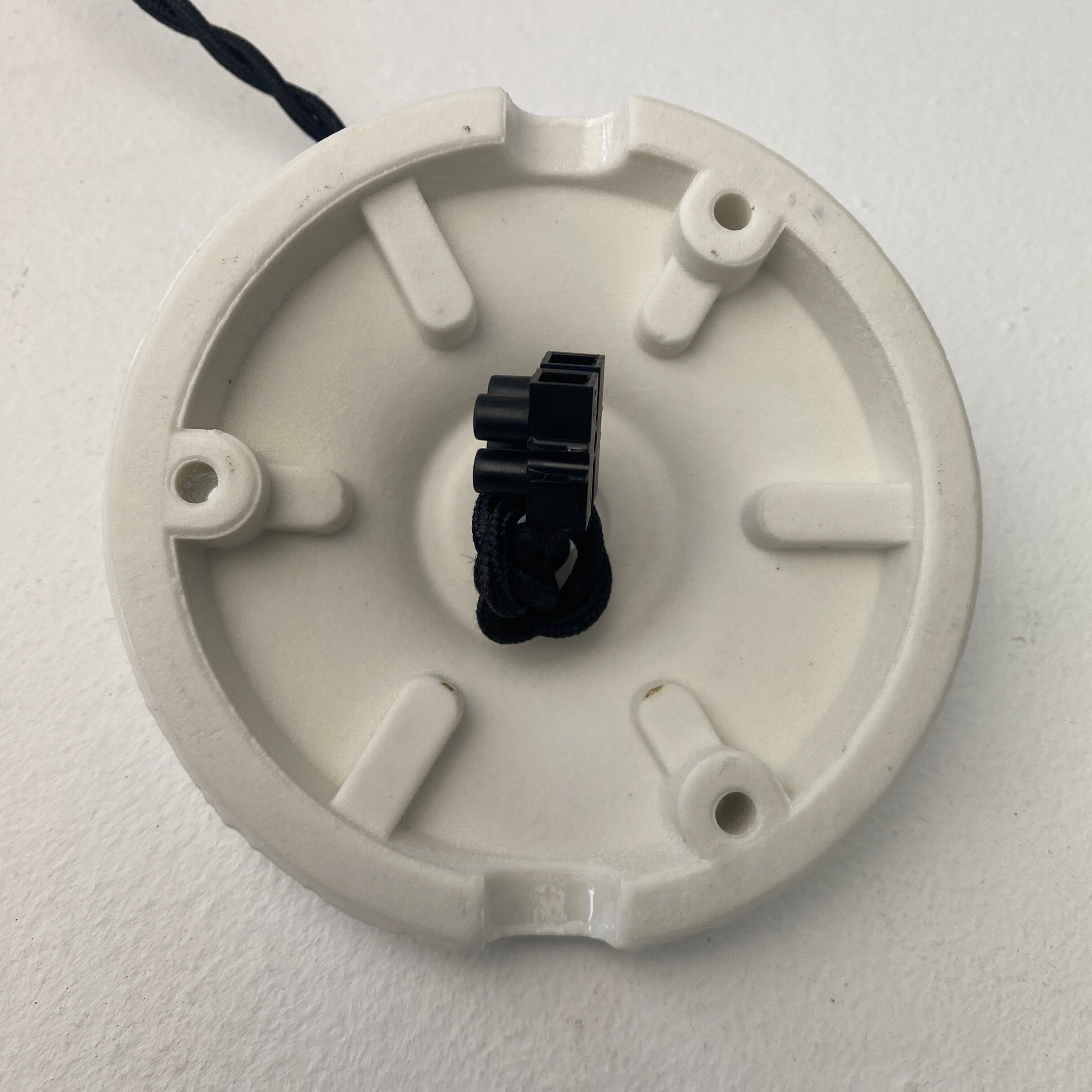 Lot 3 old suspensions in vintage opaline 12 cm