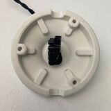 Lot 3 old suspensions in vintage opaline 12 cm