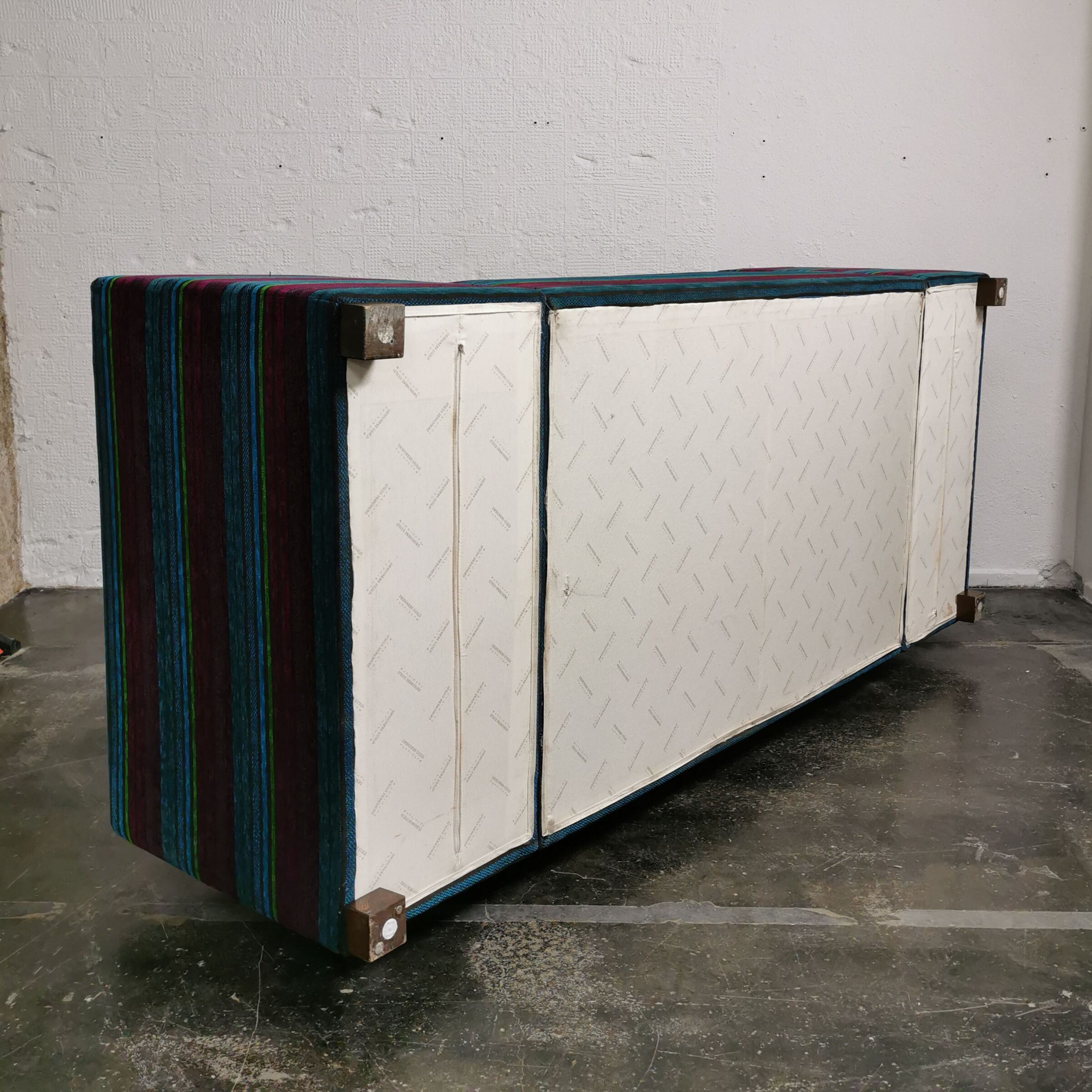 Contemporary 2-seater fabric sofa, Designers Guild