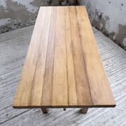 Table mobilier montagne 1950 hêtre massif