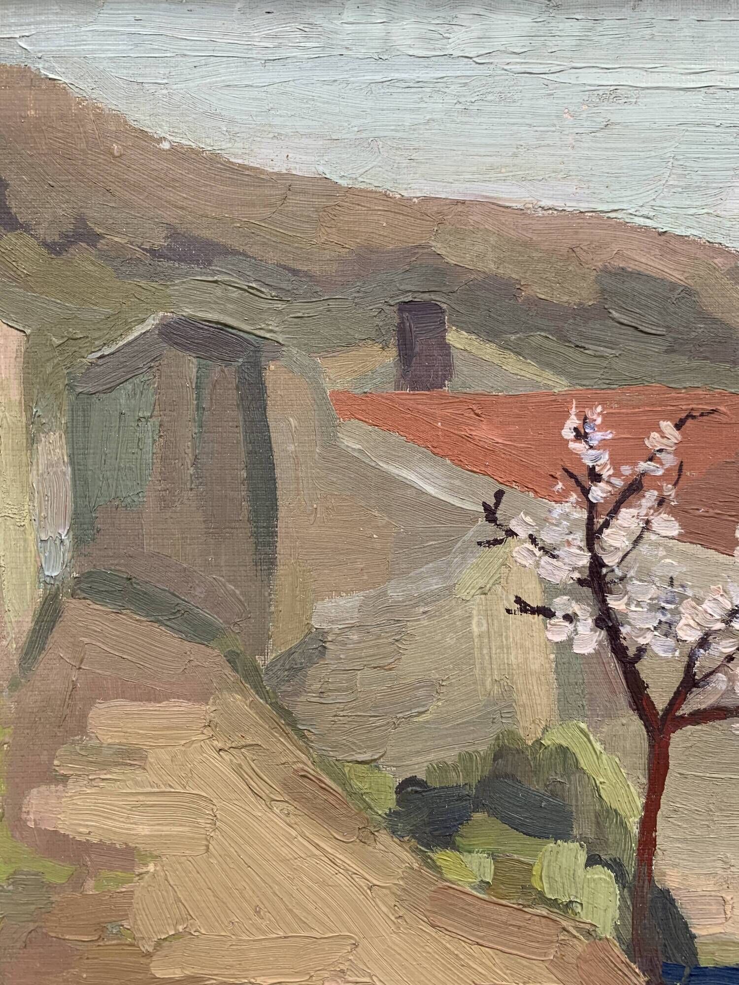 Mid Century Swedish Landscape, A. Ericson, 1955
