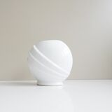 White 80s vase in shell shape
