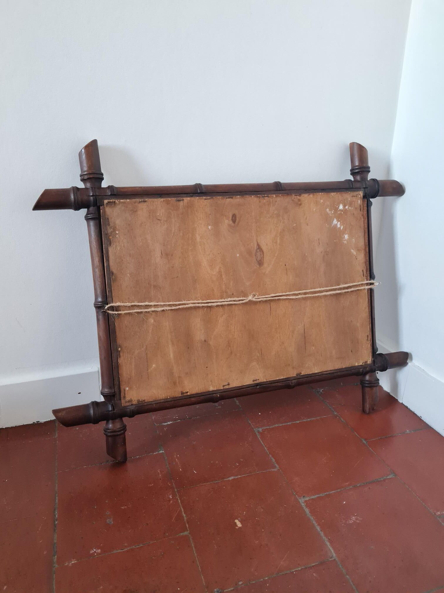 Bamboo mirror 63x48cm