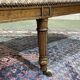 Banquette Louis XVI début XXème en noyer