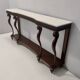 Outstanding Art Deco Style Console with a Carrara Marble Top, Italy