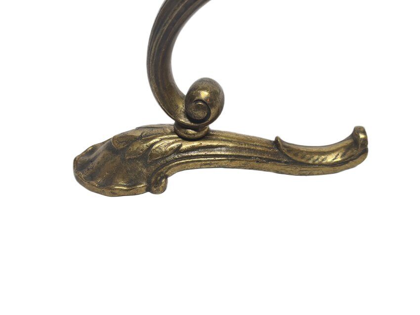 Antique bronze wall lamp, Germany, 1900s