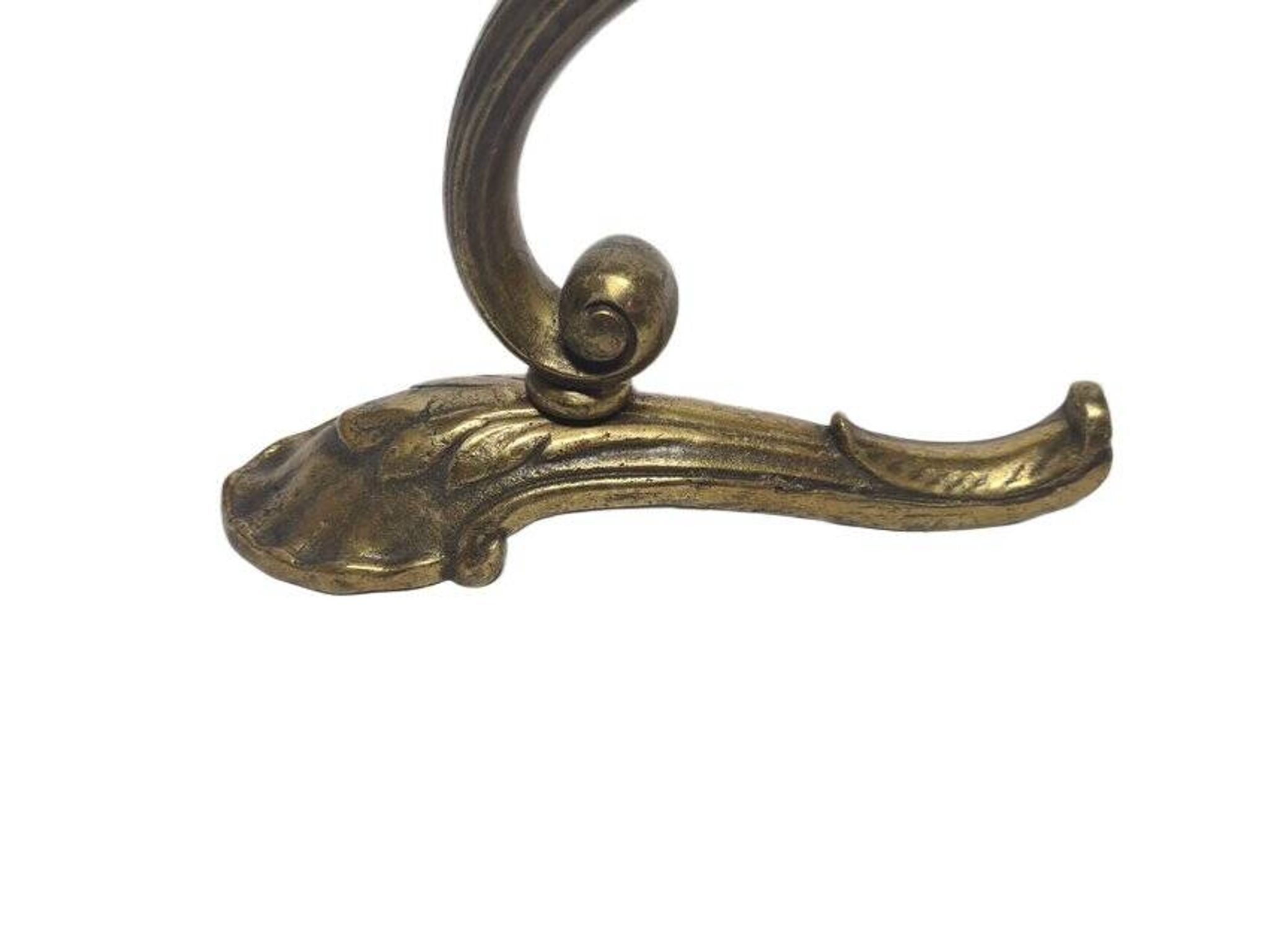 Antique bronze wall lamp, Germany, 1900s
