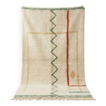 Tapis marocain en laine moderne
