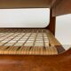 MidCentury Teak Coffee Table with Seagrass by Trioh Denmark, 1960s