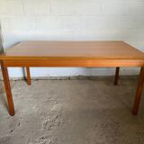 Scandinavian teak extendable table 60s