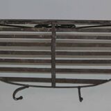 Old metal bakery shelf 30's years