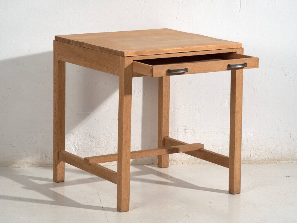 Japanese antique side table with drawer – Showa period (c.1926-1970) #79