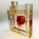 1950s rare large ashtray / sculpture in hand-blown artistic Murano glass attributed to Toni Zuccheri.