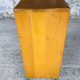 Mid-Century Vintage Storage Cabinet on Metal Legs