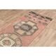 1970s Turkish Oushak Handmade Wool Cotton Orange Runner Rug 82x366