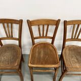 Set of 5 bistro chairs
