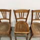 Set of 5 bistro chairs