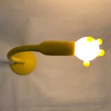 Octopus Axis Paris articulated yellow lamp 1990