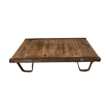 Coffee table former industrial loft lounge