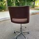 Vintage Scandinavian swivel office chair 1980s